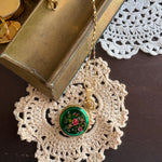 17 jewel Swiss clock pendant
