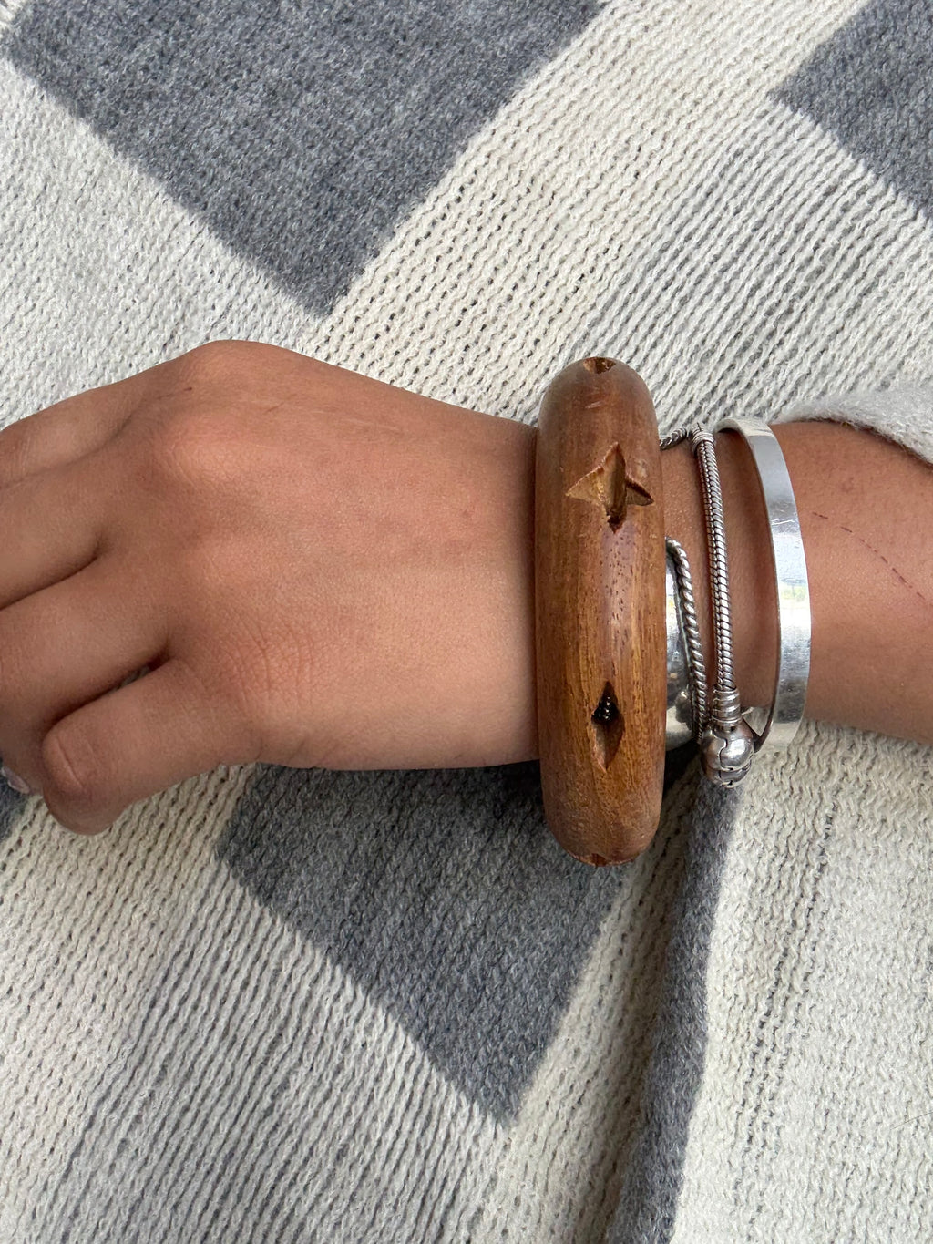 Wooden bangle