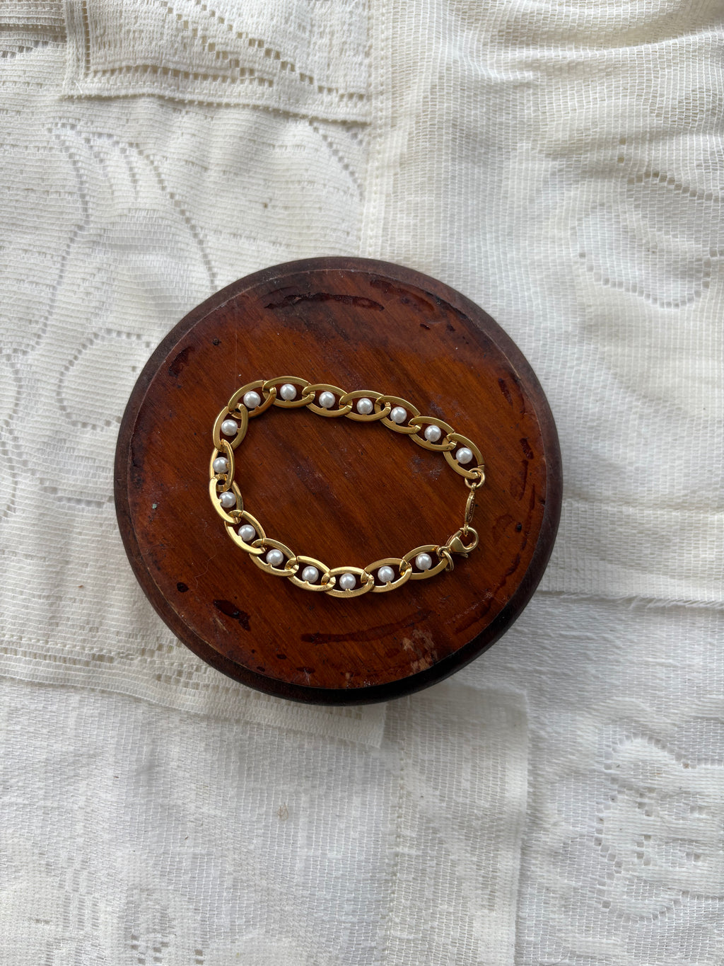Napier gold bracelet