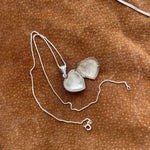 Sterling heart locket