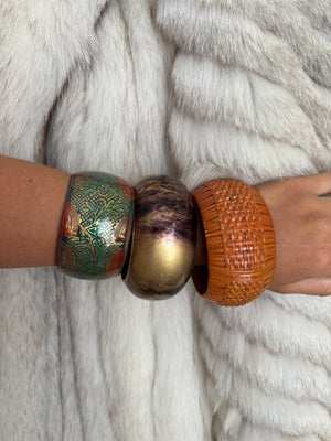 Woven bangle