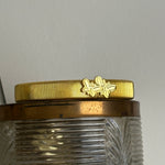 Gold butterfly bangle