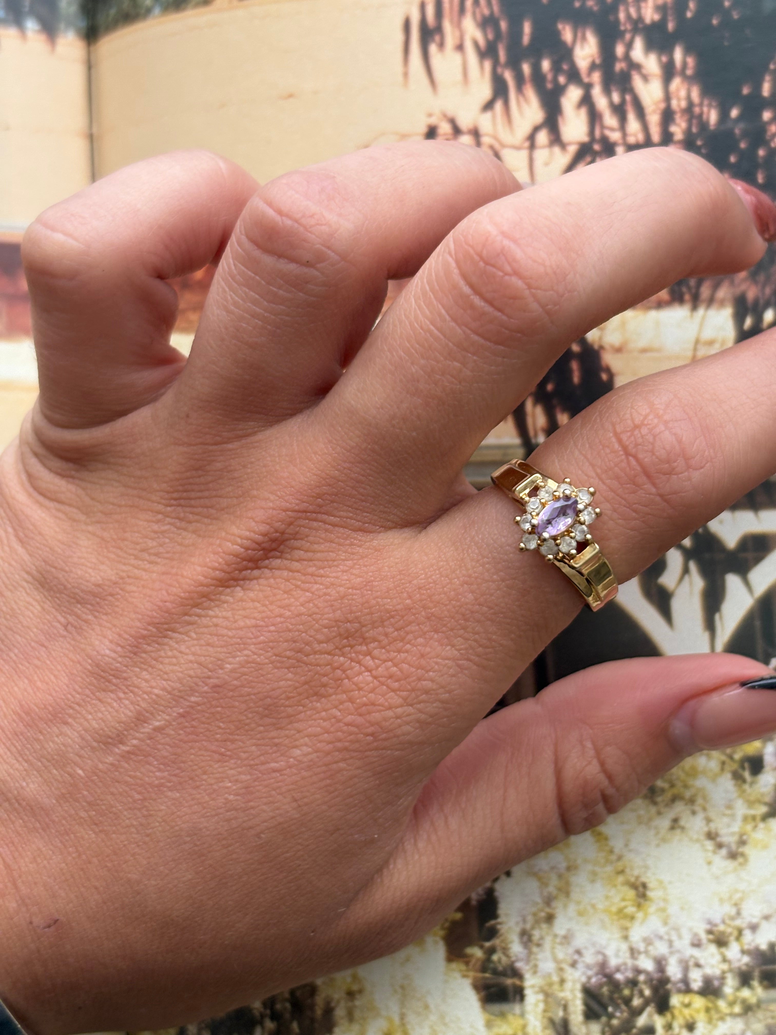925 gold ring