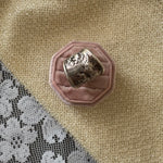 Floral spoon ring