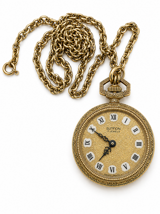Sutton watch necklace