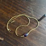 Gold tone necklace