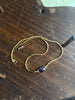 Gold tone necklace