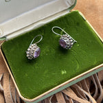 Amethyst earrings