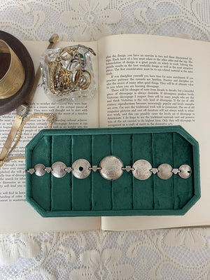 1940s Coin bracelet