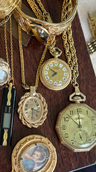 Sutton watch necklace