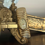 Geneva gold watch cuff