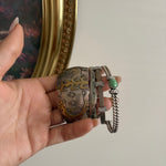 Sterling kingman turquoise cuff