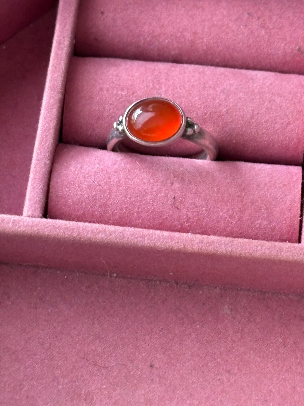 Orange carnelian