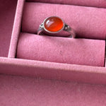 Orange carnelian