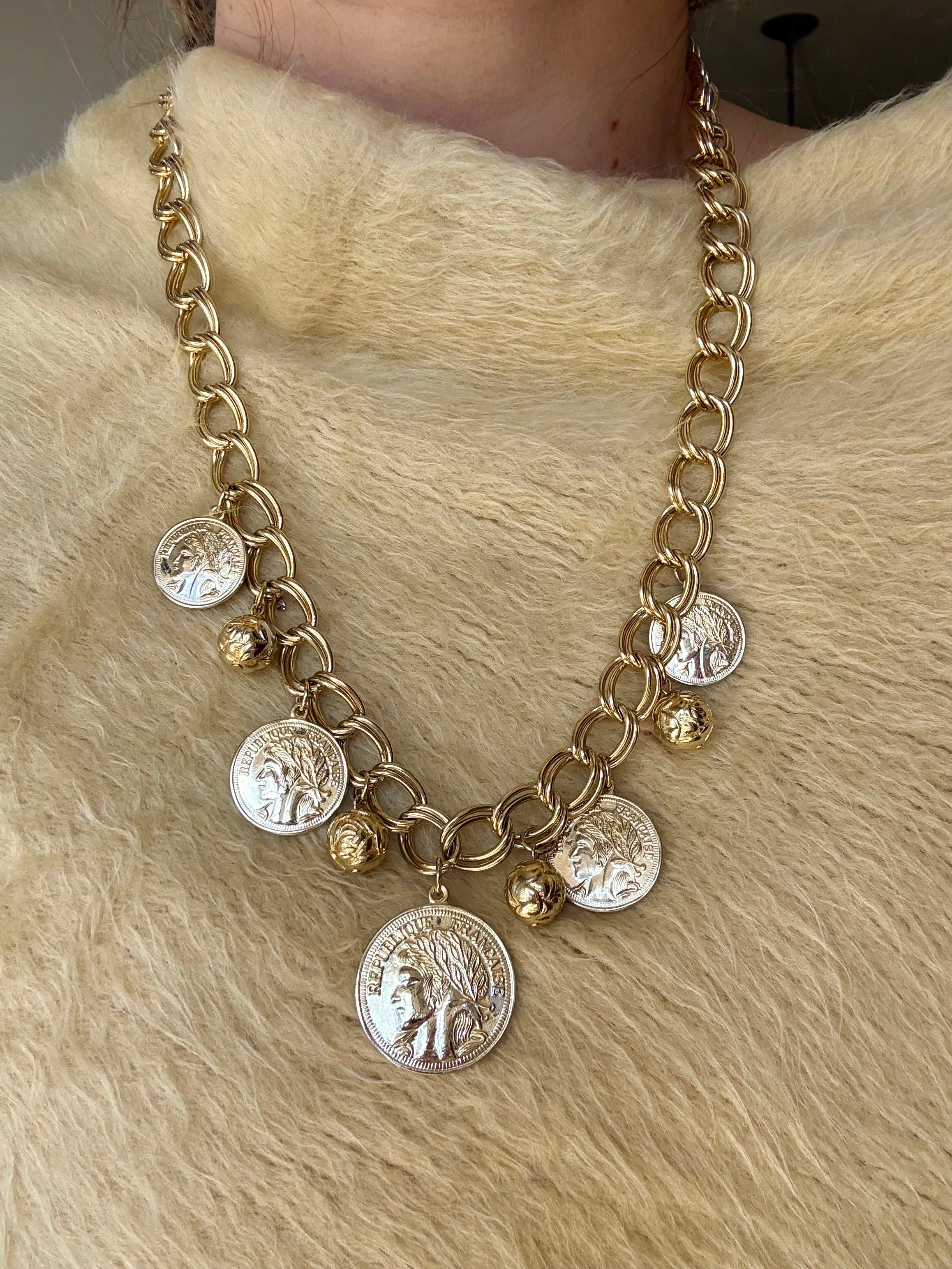 Coin necklace
