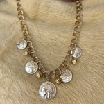 Coin necklace