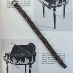 Sterling ruby bracelet