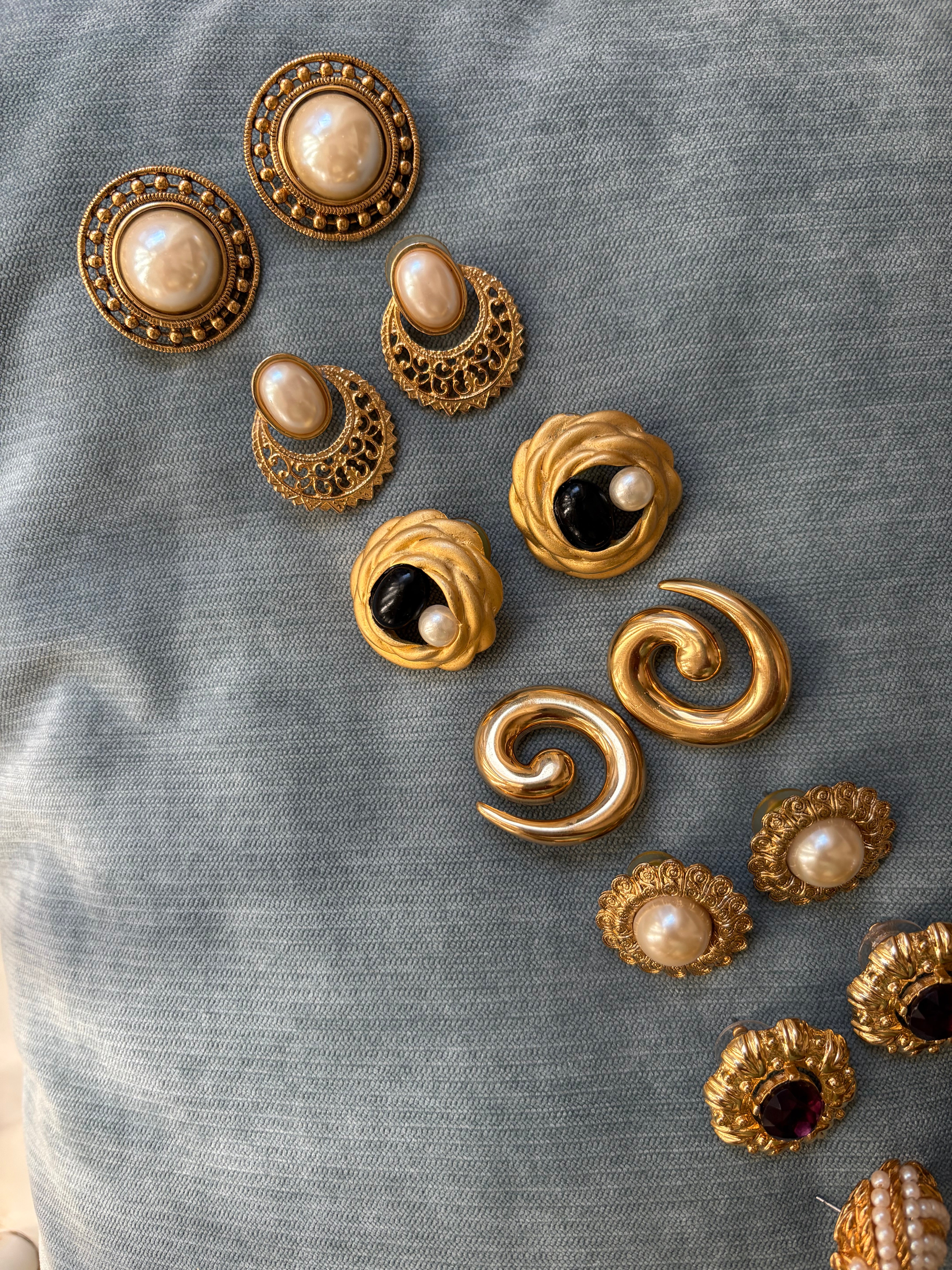 Spiral earrings