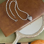 Rice bead necklace