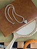 Rice bead necklace