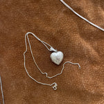 Sterling heart locket
