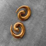 Spiral earrings