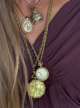Sutton watch necklace