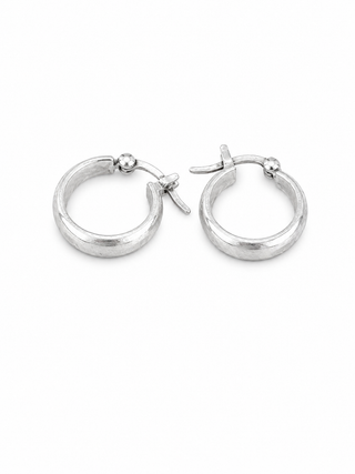 Sterling hoops