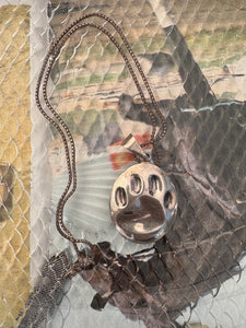 Paw necklace