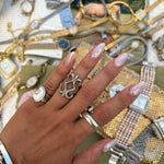 Navajo sandcast ring