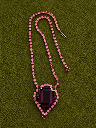 Vintage rhinestone necklace