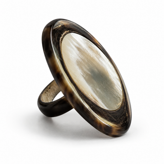 Colombian Cow Horn Ring