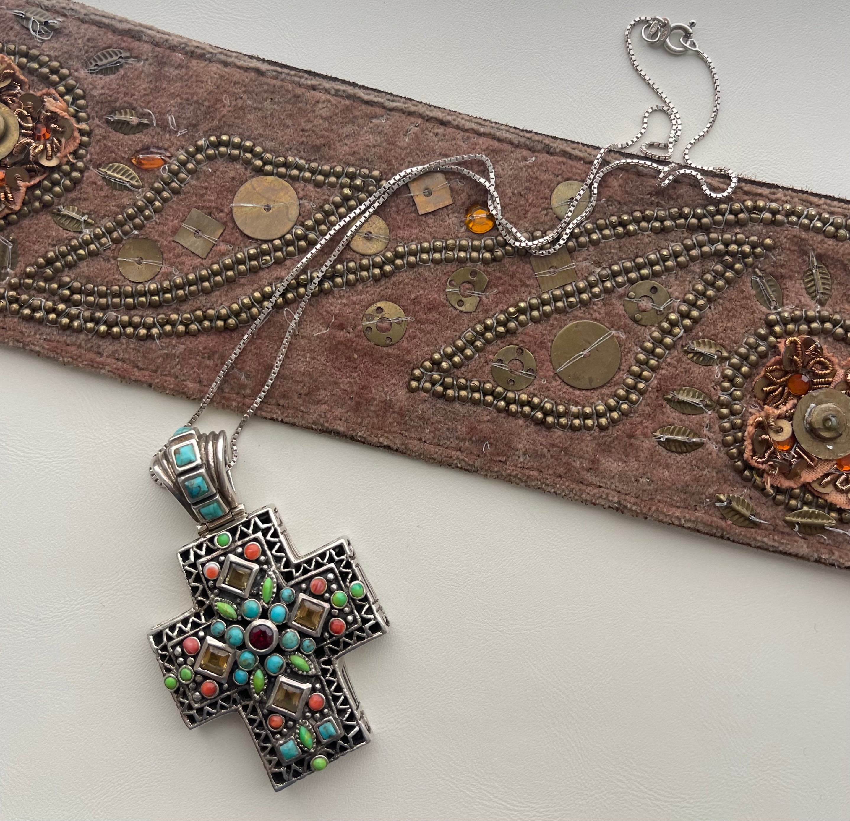 925 Cross pendant