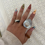 Mother of pearl & black onyx