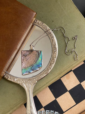 Abalone shell 925 necklace