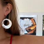 Mop earring and necklace set