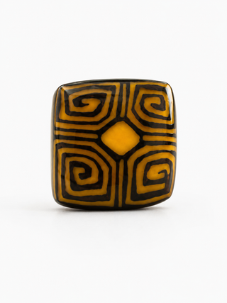 Hand Carved Colombian Tagua Ring
