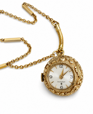 Gold Filled watch necklace