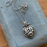 Sterling heart pendant