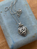 Sterling heart pendant