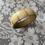 MOP oyster shell bangle