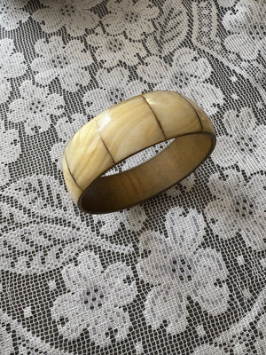 MOP oyster shell bangle