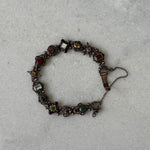 Marcasite Slide Charm Bracelet