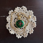 17 jewel Swiss clock pendant
