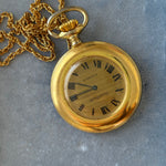 Clock pendant necklace