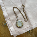 Clock necklace
