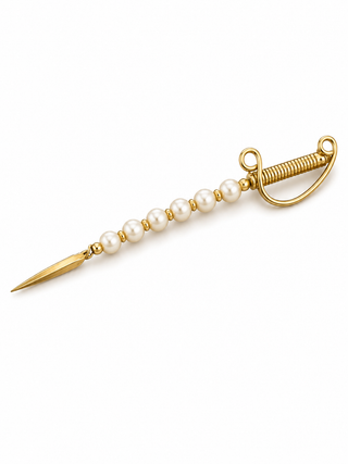 Pearl brooch