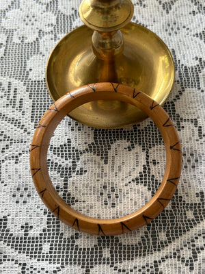 Wooden bangle