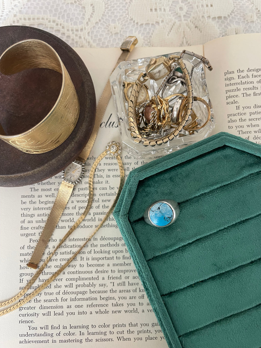 Mexican turquoise sterling silver