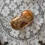 Lucite floral Bangle